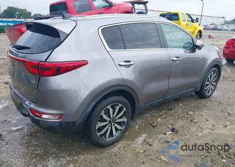 2017 Kia Sportage Ex from USA, damaged, VIN KNDPNCAC4H7071215